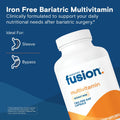 Bariatric Fusion Multivitamínico Bariátrico Sin Hierro - 1 Año de Suministro