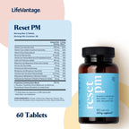 LifeVantage Reset PM - Suplemento Multinutriente Avanzado con Liberación Temporalizada, 60 Comprimidos