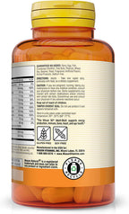 MASON NATURAL Vitrum 50+ Multivitamínico para Adultos, Sin Hierro, 180 Comprimidos