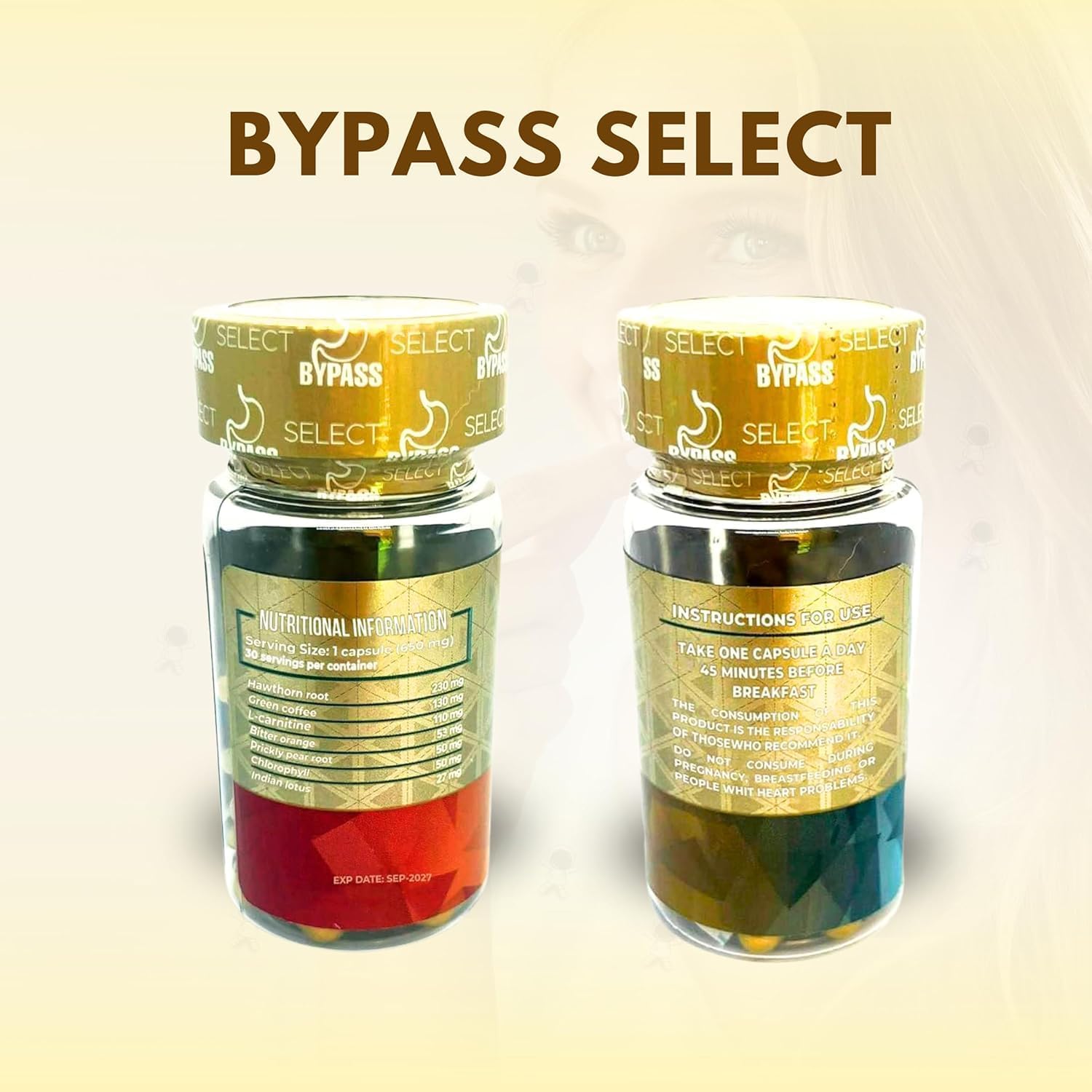 Dendas Bypass Select | Soporte de bienestar diario - 2 Botellas (30 Cápsulas cada una)