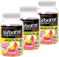 Airborne Gominolas de Vitamina C 500mg + Zinc para Niños, Sabor Fruta Variada, 21 Gominolas (Pack de 3)