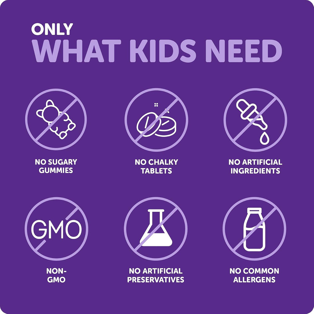 Ddrops® Kids Organic Liquid Vitamins – Gotas Orgánicas de Vitaminas A y D para Niños, 60 Gotas