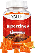 Huperzine A 200 mcg Gominolas - Suplemento Cognitivo para Memoria y Concentración - Vegano, Sin Gluten, 60 Gomitas