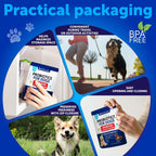 Probióticos para Perros - Apoya la Salud Digestiva, Piel con Picor, Alergias, Inmunidad, Equilibrio de Levaduras - Probióticos para Perros y Enzimas Digestivas con Prebióticos - Reduce Diarrea, Gases - 70 Masticables Probióticos para Perros