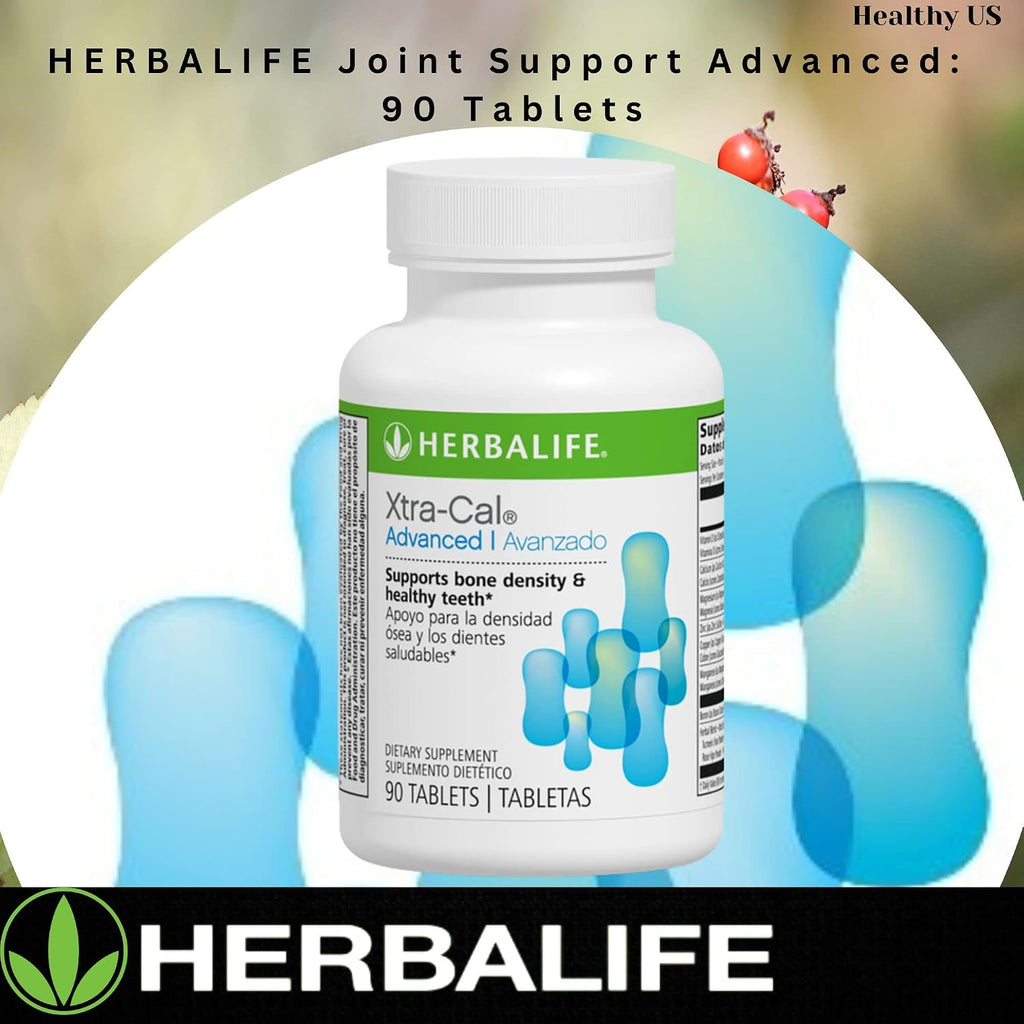Herbalife Xtra-Cal Advanced: Comprimidos con Vitamina D y Minerales, Rico en Calcio (90 Comprimidos)