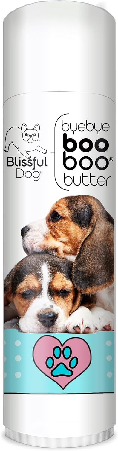 The Blissful Dog .50 oz Tube Beagle Booboo – Manteca de karité: Conocida por sus cualidades hidratantes y – Image 1