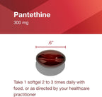 PROTOCOL FOR LIFE BALANCE Pantetina 300mg - Forma Activa de Vitamina B5 - 60 Cápsulas Blandas