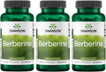 Swanson Berberine HCl 400 mg - 60 Cápsulas Veganas (Pack de 3)