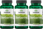 Swanson Berberine HCl 400 mg - 60 Cápsulas Veganas (Pack de 3)