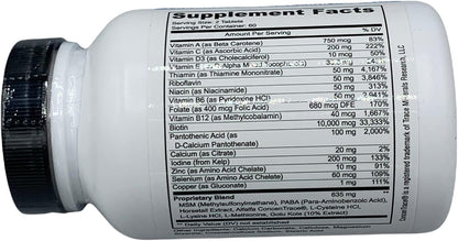 Vitol Great Hair Time Released 10,000 mcg – Sistema nervioso: Contribuye al funcionamiento normal del sistema – Image 3