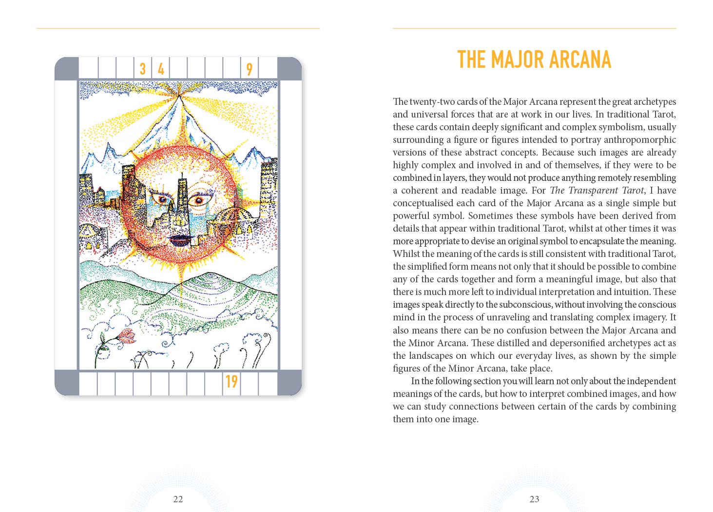 The Transparent Tarot (2nd Edition, Tarot Kit with 78 Cards and Guidebook)