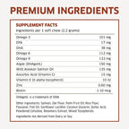 Aceite de Salmón para Perros - Masticables de Omega 3 - 120 uds