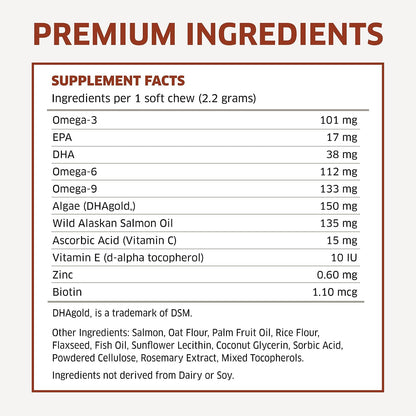 Aceite de Salmón para Perros - Masticables de Omega 3 - 120 uds – Image 4