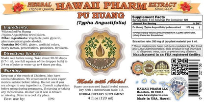 Tintura de Pu Huang (Polen de Espadaña) - Extracto Líquido Herbal 2x946 ml – Image 2