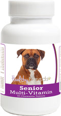 Healthy Breeds Multivitamínico para Perros Senior Boxer, 60 Comprimidos Masticables