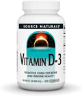 Source Naturals Vitamina D3 2000 UI - 200 Cápsulas