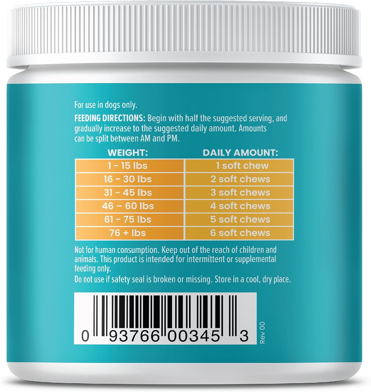 Solid Gold Multivitamínico para Perros Senior - Masticables con Glucosamina, Probióticos y Vitaminas - 120 unidades