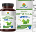 Gotu Kola Orgánico 1500mg, 90 Comprimidos Vegetarianos