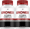 Eronex for Men Cápsulas - Complejo Vitamínico para Hombres (2 Paquetes, 120 Cápsulas)