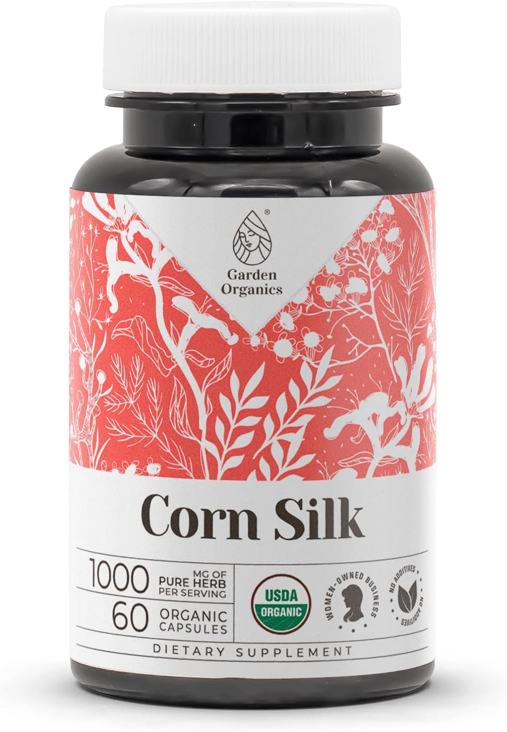 Corn Silk (Zea Mays) Orgánico USDA - 120 Cápsulas
