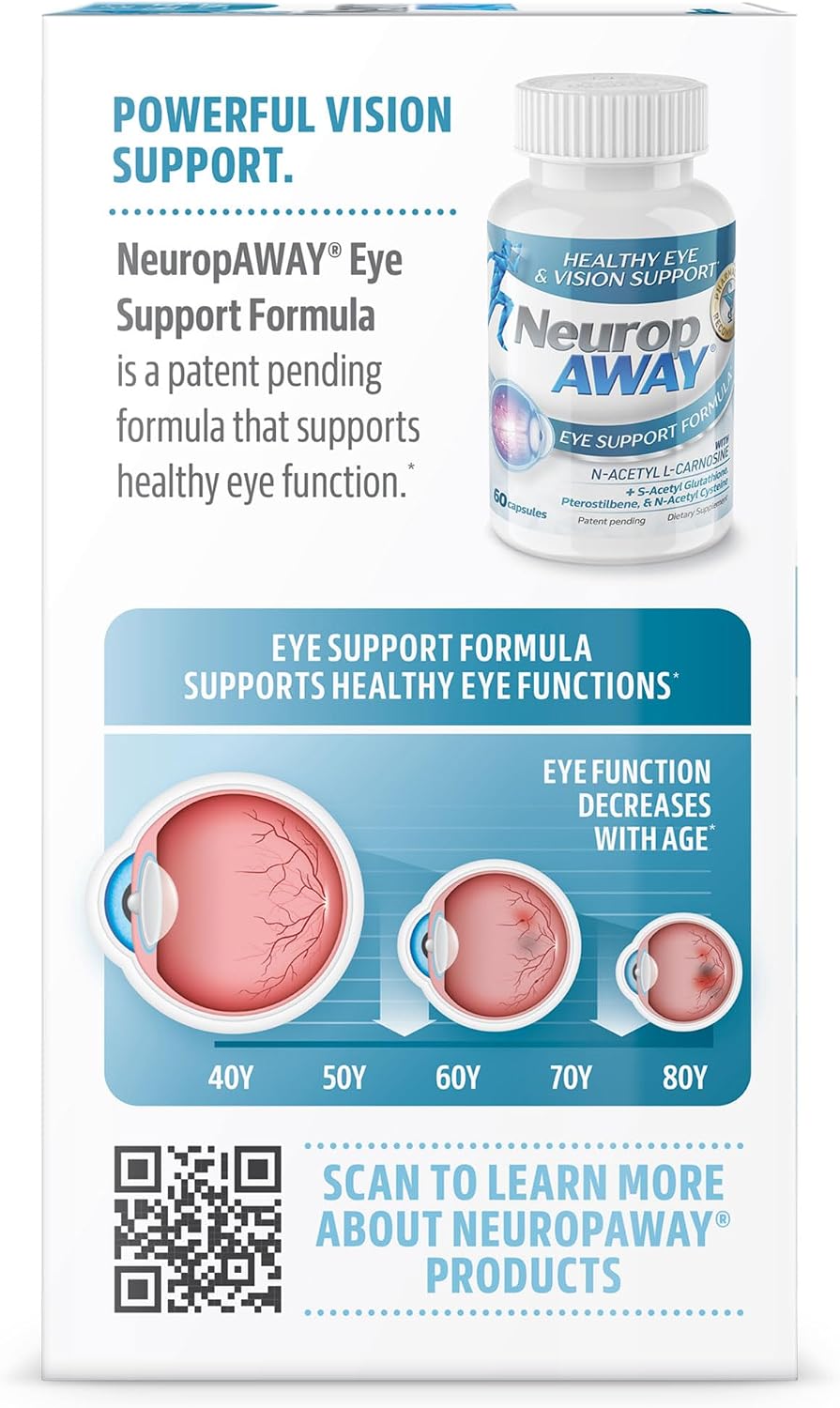 NeuropAWAY Eye Support Supplement 60 Cápsulas
