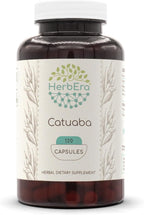 Catuaba 120 Cápsulas, 500 mg - Corteza Seca de Erythroxylum catuaba Silvestre
