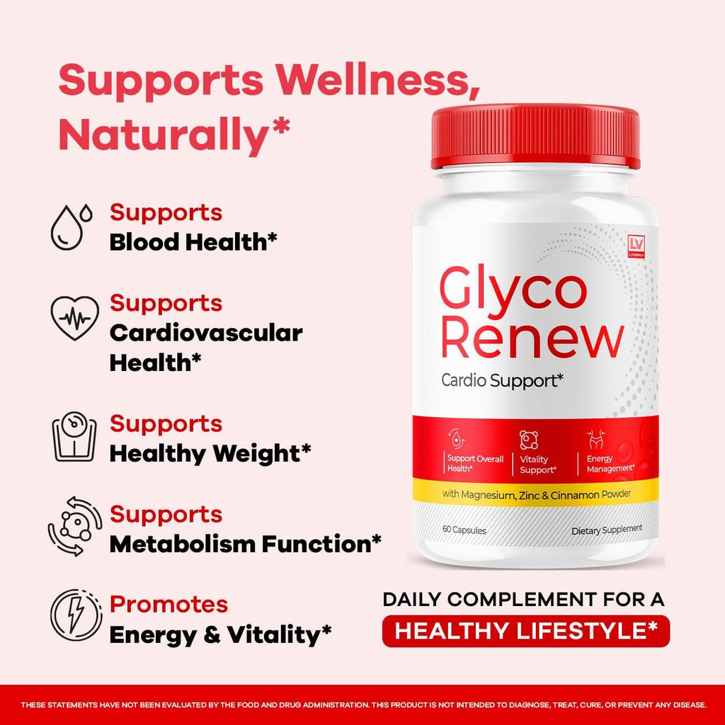 Glyco Renew Cápsulas, 90 Cápsulas (3 Envases) – Fórmula Avanzada