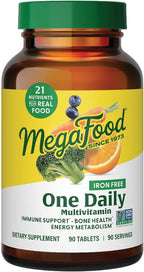 MegaFood One Daily Multivitamínico sin Hierro - 90 Comprimidos