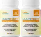 MultiRight Multivitamínico Bajo en Ácido – pH Equilibrado, 90 Comprimidos