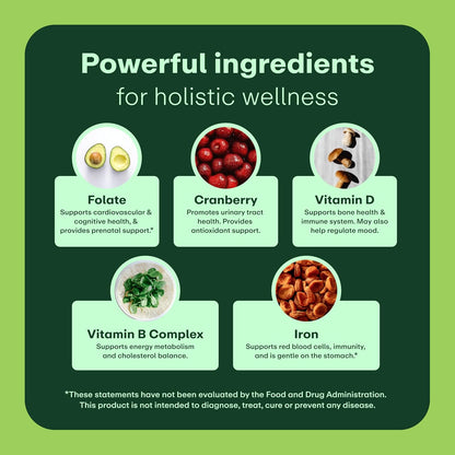 WellWithAll Multivitamínico para Mujeres | – Salud ósea y sistema inmunitario: La vitamina D contribuye al – Image 2