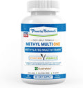 Power By Naturals Methyl Multi One - Multivitamínico Metilado Sin Hierro con 5-MTHF, Metilcobalamina y CoQ10 - 60 Cápsulas