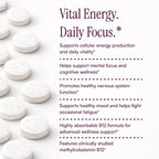 Purity Products MyVitamin B-12 ProClinical Melt - Metilcobalamina B12 1000 mcg con D3 y Biotina - 30 Comprimidos