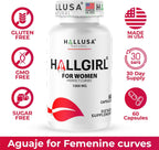 Hallusa Natural Hallgirl Aguaje Curves 1000mg – Cápsulas para el Bienestar Femenino