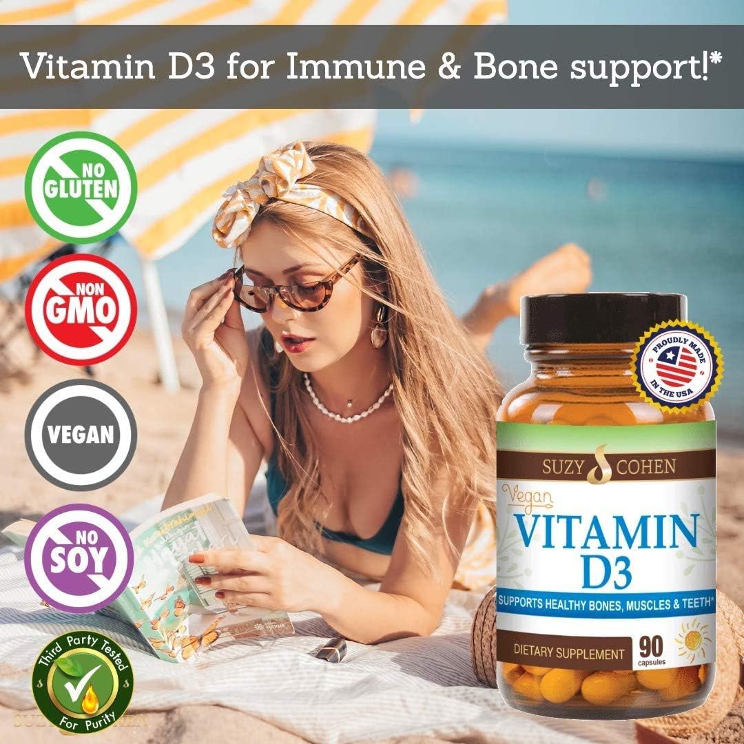 Script Essentials Vitamina D3 Vegana 5000 UI - 90 Cápsulas