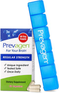 Prevagen Regular Strength - 60 Cápsulas (Suministro para 2 Meses) | Formulado para el Cerebro | 10 mg de Apoaequorina + Vitamina D3 con Pastillero Semanal