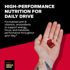 GNC Mega Men Multivitamínico en Gominolas Blandas para Hombres - Sabor Frutas Mixtas - 60 Unidades