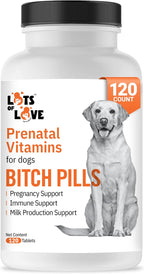 Bitch Pills | Vitaminas prenatales para perras | 120 comprimidos
