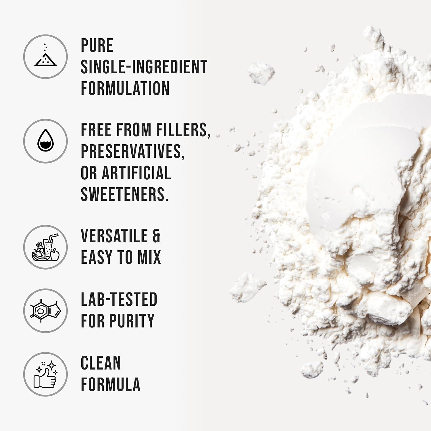 Inositol Powder 8oz, Natural Inositol Supplement for Ovarian Support, Fertility and Hormonal Balance, Pure Inositol Powder, Inositol Supplement for Energy, Brain Health, 454 Servings