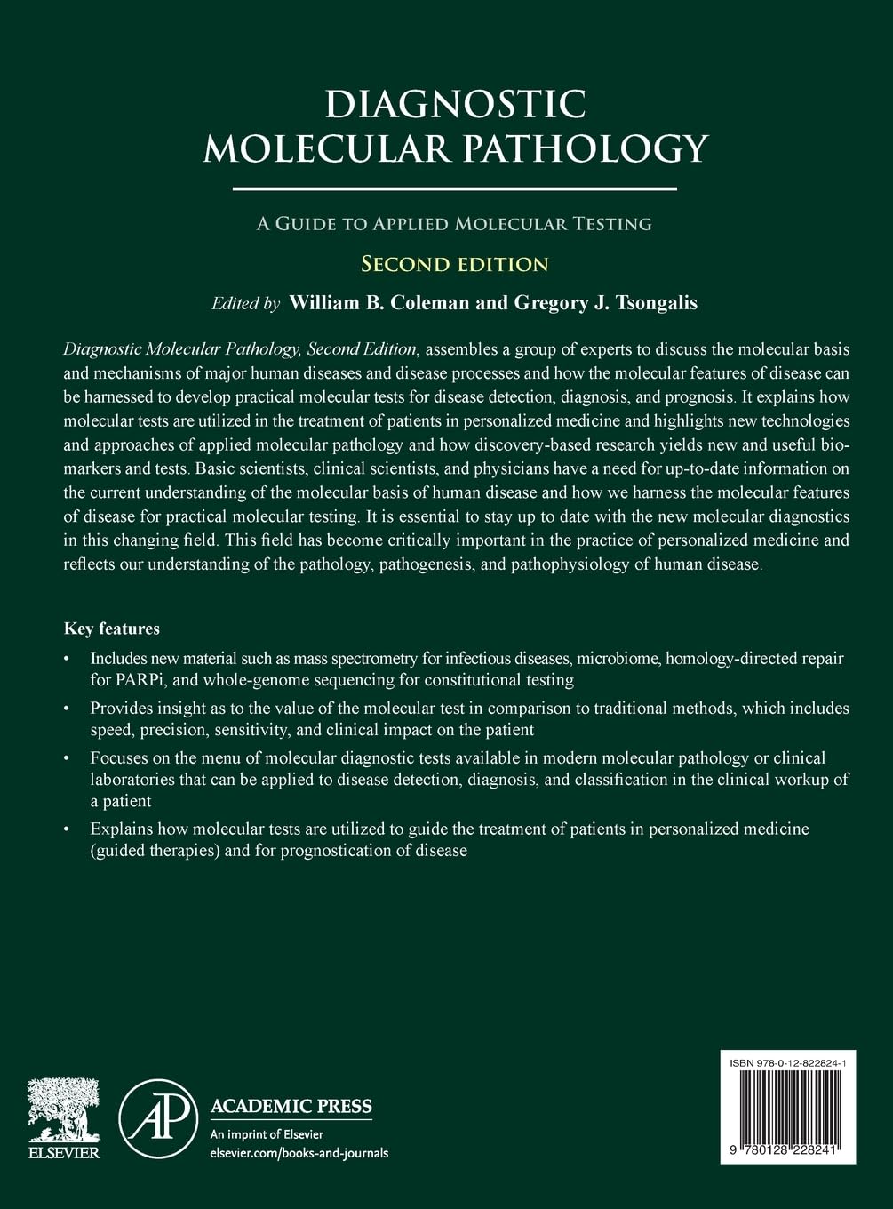 Diagnostic Molecular Pathology: A Guide to Applied Molecular Testing