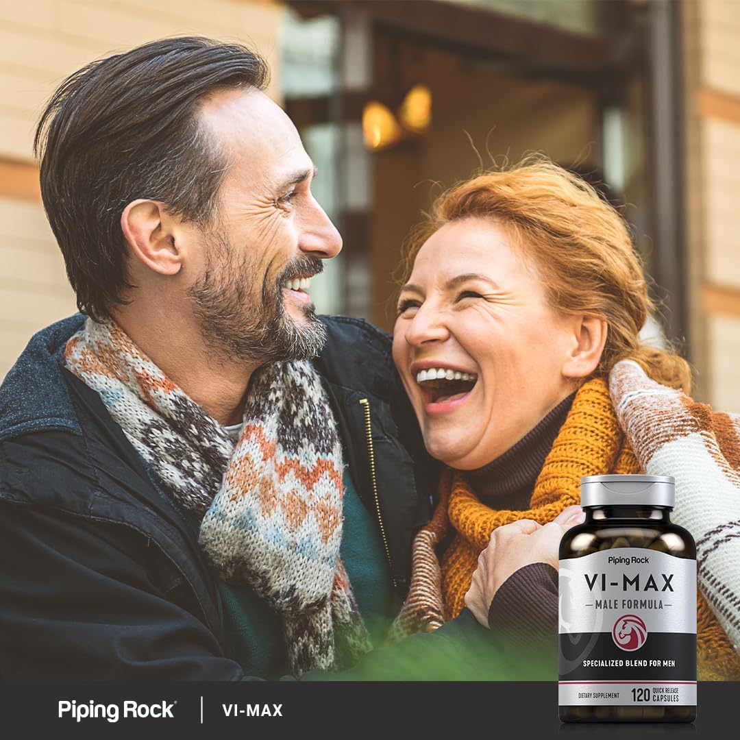 Piping Rock Vi-Max - Fórmula Masculina, 120 Cápsulas