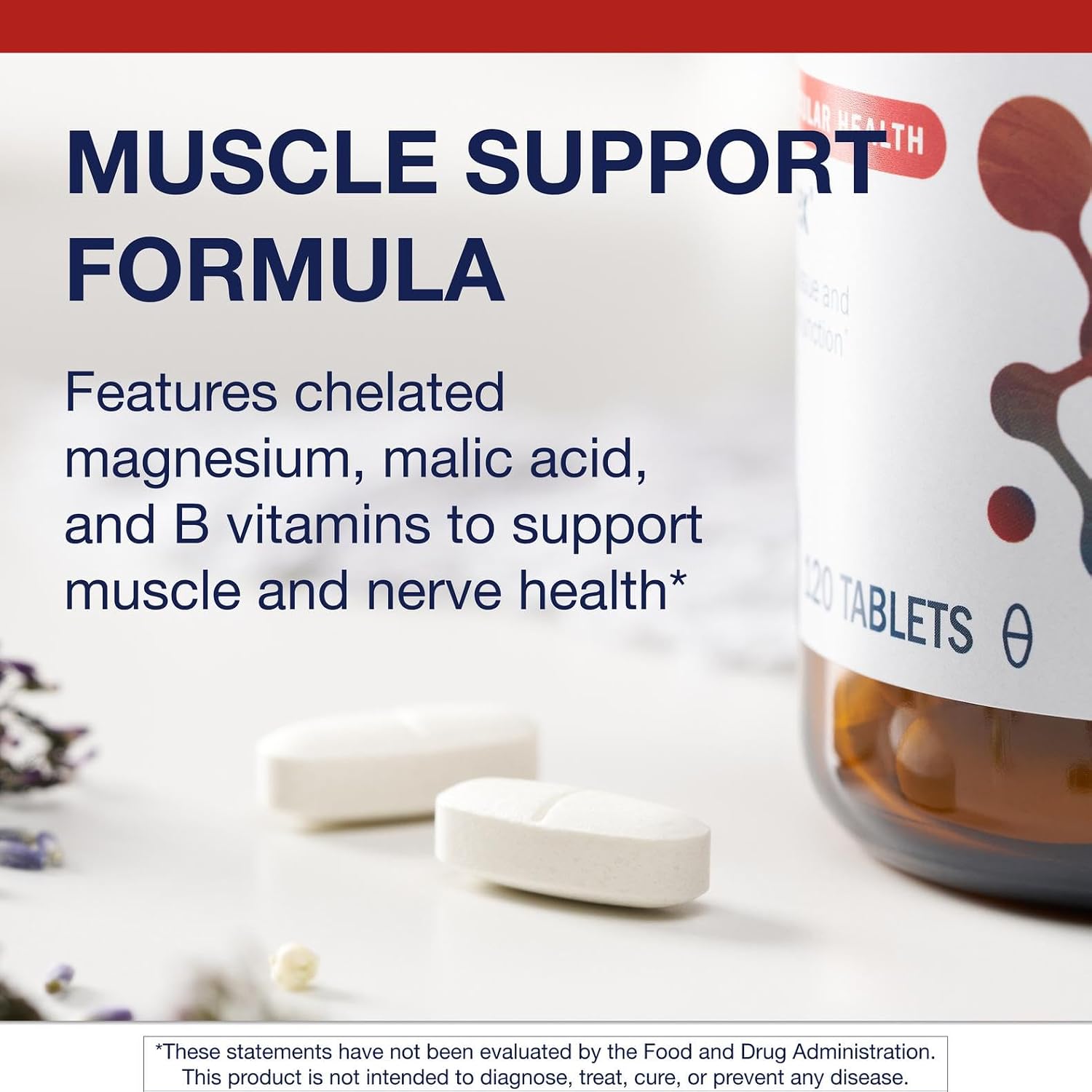 Metagenics Fibroplex - Magnesio, Ácido Málico y Vitaminas B - 120 Comprimidos