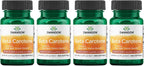 Swanson Beta-Caroteno (Vitamina A) 25000 UI (7500 mcg) 100 cápsulas blandas (Paquete de 4)