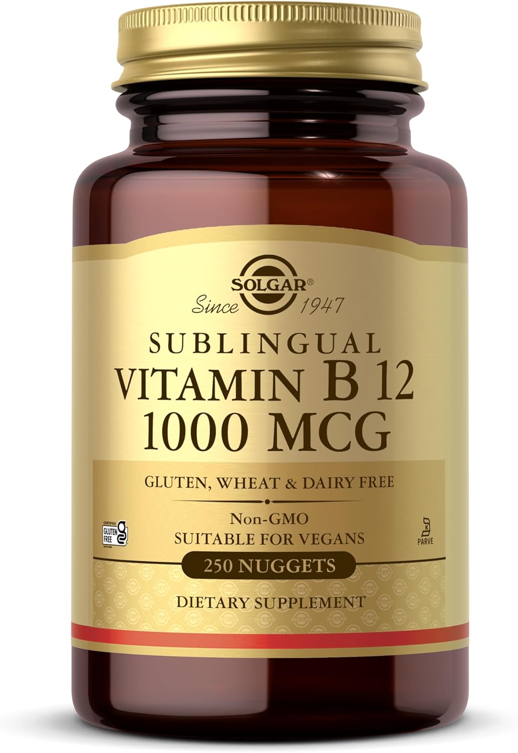 Solgar Vitamina B12 1000 mcg, 100 Comprimidos Sublinguales