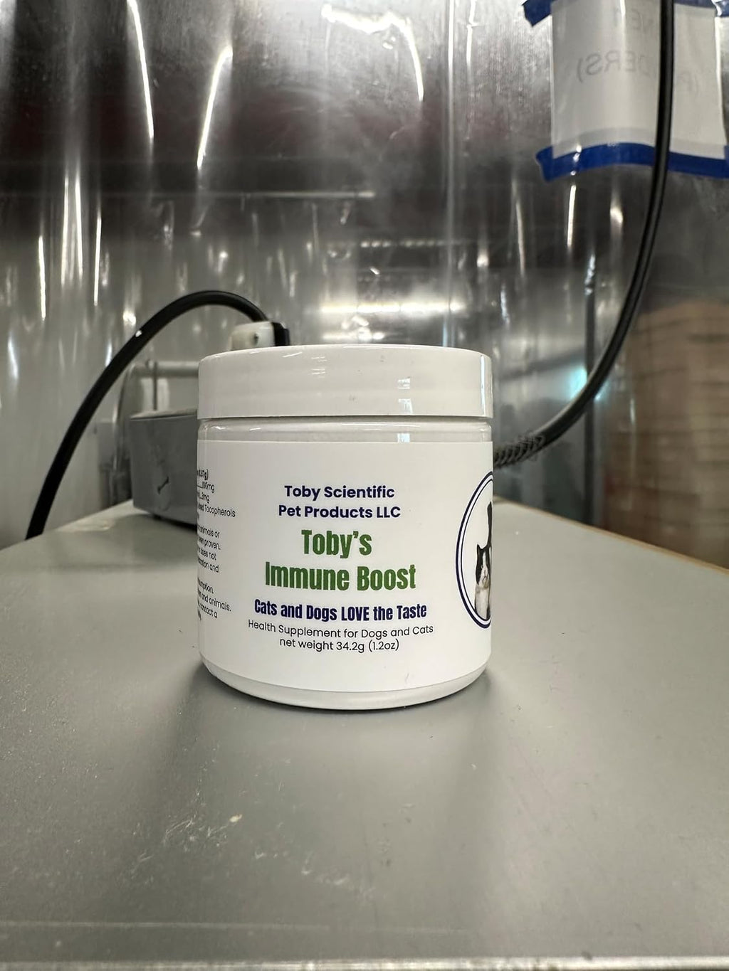 Toby's Immune Boost - Polvo de Metilcobalamina B12, D-Manosa y Levadura de Cerveza para Perros y Gatos