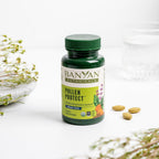 Banyan Botanicals Organic Pollen Protect – 90 Comprimidos – Apoyo Respiratorio Natural
