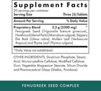 Michael's Health Naturopathic Programs Fenugreek Seed Complex - 60 Comprimidos Vegetarianos - Hierbas para el Soporte Respiratorio
