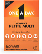 One A Day Women's Petites Multivitaminas para Mujeres, 160 Comprimidos