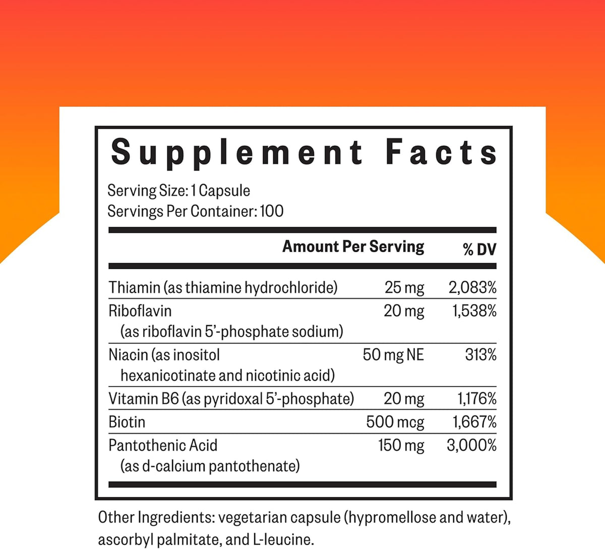 Seeking Health B-Minus - Complejo de – La biotina contribuye al funcionamiento normal del sistema nervioso. – Image 2