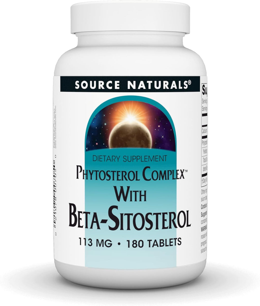 Source Naturals Phytosterol Complex con Beta-Sitosterol, 113 mg – 90 tabletas