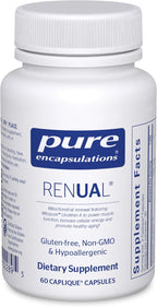Pure Encapsulations Renual | Urolithin A | Apoyo a la Función Muscular y Salud Mitocondrial | 60 Cápsulas